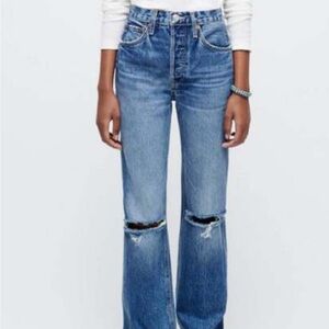 Re/done 90’s loose straight ankle